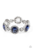 Palace Property - Blue Bracelet - Paparazzi Accessories Bracelet Bedazzle Me Pretty Mobile Fashion Boutique