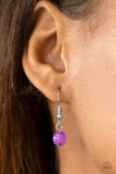 Palm Beach Boutique - Purple Necklace - Paparazzi Accessories Necklace Bedazzle Me Pretty Mobile Fashion Boutique
