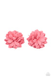 Paper Paradise - Pink Hair Clip - Paparazzi Accessories Hair Clip Bedazzle Me Pretty Mobile Fashion Boutique