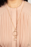 Park Avenue Palace - Gold Necklace - Paparazzi Accessories Necklace Bedazzle Me Pretty Mobile Fashion Boutique