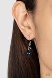 Party Crasher - Blue Necklace - Paparazzi Accessories Necklace Bedazzle Me Pretty Mobile Fashion Boutique