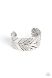 Party FOWL - White Bracelet - Paparazzi Accessories Bracelet Bedazzle Me Pretty Mobile Fashion Boutique