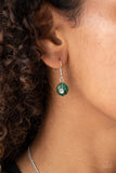 Party Girl Glow - Green Necklace - Paparazzi Accessories Necklace Bedazzle Me Pretty Mobile Fashion Boutique