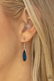Party Paradise - Blue Necklace - Paparazzi Accessories Necklace Bedazzle Me Pretty Mobile Fashion Boutique