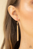 Patagonian Paradise - Gold Necklace - Paparazzi Accessories Necklace Bedazzle Me Pretty Mobile Fashion Boutique