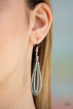 Peacefully Pacific - Silver Necklace - Paparazzi Accessories Necklace Bedazzle Me Pretty Mobile Fashion Boutique