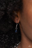 Pearl Parlor - Blue Necklace - Paparazzi Accessories Necklace Bedazzle Me Pretty Mobile Fashion Boutique