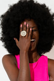 PEARL Talk - White Ring - Paparazzi Accessories Ring Bedazzle Me Pretty Mobile Fashion Boutique