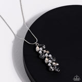 Pearls Before VINE - Silver Necklace - Paparazzi Accessories Necklace Bedazzle Me Pretty Mobile Fashion Boutique