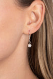 Pearls Before VINE - Silver Necklace - Paparazzi Accessories Necklace Bedazzle Me Pretty Mobile Fashion Boutique