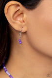 Pearly Possession - Purple Necklace - Paparazzi Accessories Necklace Bedazzle Me Pretty Mobile Fashion Boutique