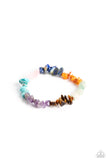 Pebbled Plains - Multi Bracelet - Paparazzi Accessories Bracelet Bedazzle Me Pretty Mobile Fashion Boutique