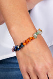 Pebbled Plains - Multi Bracelet - Paparazzi Accessories Bracelet Bedazzle Me Pretty Mobile Fashion Boutique
