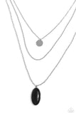 Perennial Phenomena - Black Necklace - Paparazzi Accessories Necklace Bedazzle Me Pretty Mobile Fashion Boutique