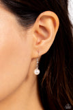 Perennial Pinnacle - White Necklace - Paparazzi Accessories Necklace Bedazzle Me Pretty Mobile Fashion Boutique