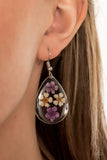 Perennial Prairie - Multi Earrings - Paparazzi Accessories Earrings Bedazzle Me Pretty Mobile Fashion Boutique
