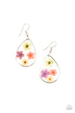 Perennial Prairie - Multi Earrings - Paparazzi Accessories Earrings Bedazzle Me Pretty Mobile Fashion Boutique