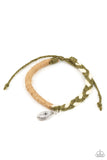 Perpetually Peaceful - Green Bracelet - Paparazzi Accessories Bracelet Bedazzle Me Pretty Mobile Fashion Boutique