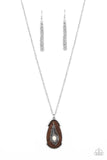 Personal FOWL - White Necklace - Paparazzi Accessories Necklace Bedazzle Me Pretty Mobile Fashion Boutique