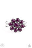 Petal Persuasion - Purple Bracelet - Paparazzi Accessories Bracelet Bedazzle Me Pretty Mobile Fashion Boutique