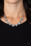 Petunia Palace - Blue Necklace - Paparazzi Accessories Necklace Bedazzle Me Pretty Mobile Fashion Boutique