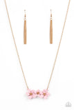 Petunia Picnic - Pink Necklace - Paparazzi Accessories Necklace Bedazzle Me Pretty Mobile Fashion Boutique