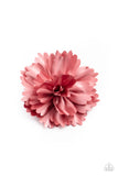 Picnic Posh - Pink Hair Clip - Paparazzi Accessories Hair Clip Bedazzle Me Pretty Mobile Fashion Boutique