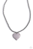 Picturesque Pairing - Silver Necklace - Paparazzi Accessories Necklace Bedazzle Me Pretty Mobile Fashion Boutique