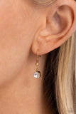 Pixie Potential - Gold Necklace - Paparazzi Accessories Necklace Bedazzle Me Pretty Mobile Fashion Boutique