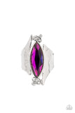 Planetary Paradise - Pink Ring - Paparazzi Accessories Ring Bedazzle Me Pretty Mobile Fashion Boutique