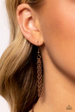 Planted Possibilities - Copper Necklace - Paparazzi Accessories Necklace Bedazzle Me Pretty Mobile Fashion Boutique