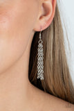 Planted Possibilities - Silver Necklace - Paparazzi Accessories Necklace Bedazzle Me Pretty Mobile Fashion Boutique