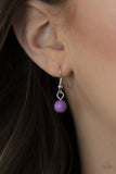 Plateau Paradise - Purple Necklace - Paparazzi Accessories Necklace Bedazzle Me Pretty Mobile Fashion Boutique