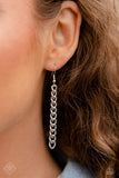 Playful Popstar - Silver Necklace - Paparazzi Accessories Necklace Bedazzle Me Pretty Mobile Fashion Boutique