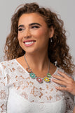 Playful Posies - Multi Necklace - Paparazzi Accessories Necklace Bedazzle Me Pretty Mobile Fashion Boutique