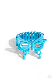 Playfully Polished - Blue Ring - Paparazzi Accessories Ring Bedazzle Me Pretty Mobile Fashion Boutique
