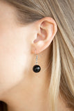 Pleasant Promenade - Black Necklace - Paparazzi Accessories Necklace Bedazzle Me Pretty Mobile Fashion Boutique