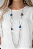 Pleasant Promenade - Multi Necklace - Paparazzi Accessories Necklace Bedazzle Me Pretty Mobile Fashion Boutique