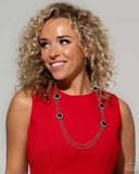 Pocketful of Sunshine - Black Necklace - Paparazzi Accessories Necklace Bedazzle Me Pretty Mobile Fashion Boutique