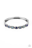 Poetically Picturesque - Blue Bracelet - Paparazzi Accessories Bracelet Bedazzle Me Pretty Mobile Fashion Boutique