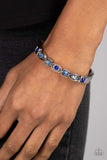 Poetically Picturesque - Blue Bracelet - Paparazzi Accessories Bracelet Bedazzle Me Pretty Mobile Fashion Boutique