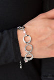 Poised and Polished - Pink Bracelet - Paparazzi Accessories Bracelet Bedazzle Me Pretty Mobile Fashion Boutique