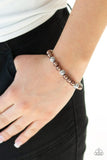 Poised For Perfection - Brown Bracelet - Paparazzi Accessories Bracelet Bedazzle Me Pretty Mobile Fashion Boutique