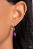 Polished Parade - Purple Necklace - Paparazzi Accessories Necklace Bedazzle Me Pretty Mobile Fashion Boutique