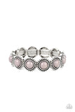 Polished Promenade - Silver Bracelet - Paparazzi Accessories Bracelet Bedazzle Me Pretty Mobile Fashion Boutique