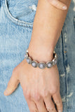 Polished Promenade - Silver Bracelet - Paparazzi Accessories Bracelet Bedazzle Me Pretty Mobile Fashion Boutique