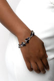Poolside Perfection - Purple Bracelet - Paparazzi Accessories Bracelet Bedazzle Me Pretty Mobile Fashion Boutique