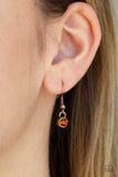 Pop and LOCKET - Copper Necklace - Paparazzi Accessories Necklace Bedazzle Me Pretty Mobile Fashion Boutique