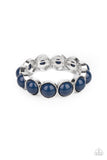POP, Drop, and Roll - Blue Bracelet - Paparazzi Accessories Bracelet Bedazzle Me Pretty Mobile Fashion Boutique