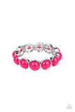 POP, Drop, and Roll - Pink Bracelet - Paparazzi Accessories Bracelet Bedazzle Me Pretty Mobile Fashion Boutique